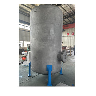 Tanque de armazenamento separador de gás-líquido com função de separação de óleo e água de aço inoxidável