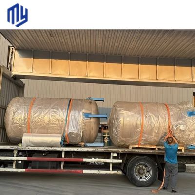 Tanque de armazenamento separador de gás-líquido com função de separação de óleo e água de aço inoxidável