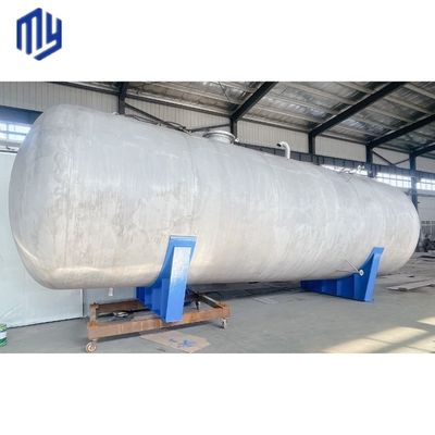 Tanque de armazenamento de gás subterrâneo horizontal de aço inoxidável com capacidade personalizada de 50L