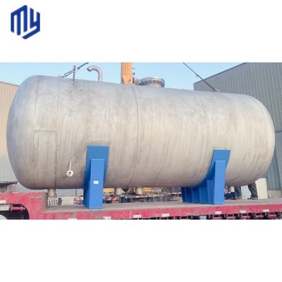Bateria de recepção de ar horizontal de aço inoxidável para armazenamento de líquidos resistente à corrosão