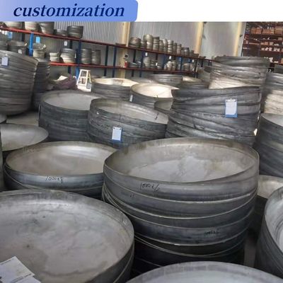Cabeça de recipiente de tanque elíptico de aço carbono para necessidades personalizadas