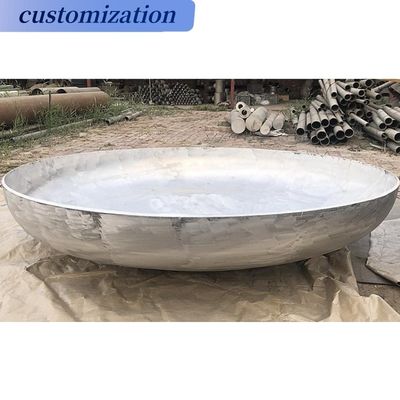 500mm de aço inoxidável Elíptica cabeça de cobertura para Fire Bowl personalizado pós-venda