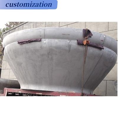 Suporte personalizado OEM 304 Cabeça cônica inoxidável Cone de aço final para fundo do tanque