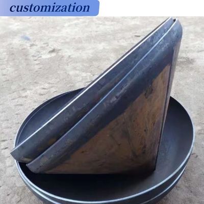 Suporte personalizado OEM 304 Cabeça cônica inoxidável Cone de aço final para fundo do tanque