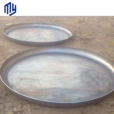 Prensagem de flange de aço carbono Flat Head End para tanques Certificado completo