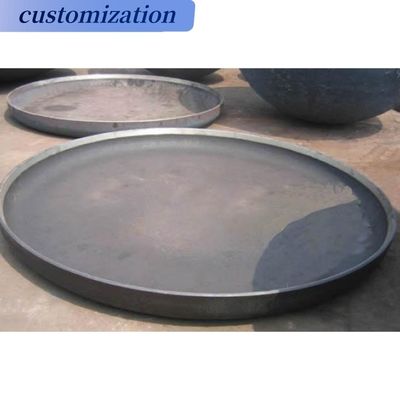 Prensagem de flange de aço carbono Flat Head End para tanques Certificado completo