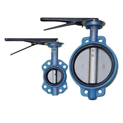 Venda CF8 Di Ci EPDM PTFE forte ácido dúctil Ferro alavanca operada Wafer Butterfly Valve