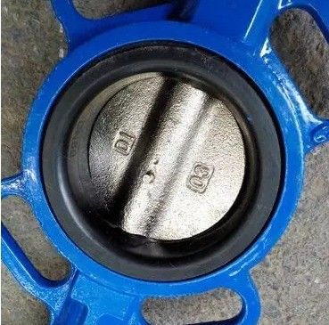 Venda CF8 Di Ci EPDM PTFE forte ácido dúctil Ferro alavanca operada Wafer Butterfly Valve