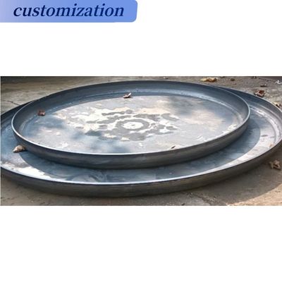 Conexão de solda Aço carbono F D Flanged Dish End Dish Heads para tamanho personalizado