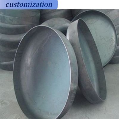 Conexão de solda Aço carbono F D Flanged Dish End Dish Heads para tamanho personalizado