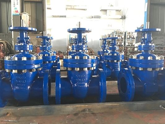 DIN F6 padrão 4 polegadas indústria faca válvula de porta com manobra de roda de aço inoxidável