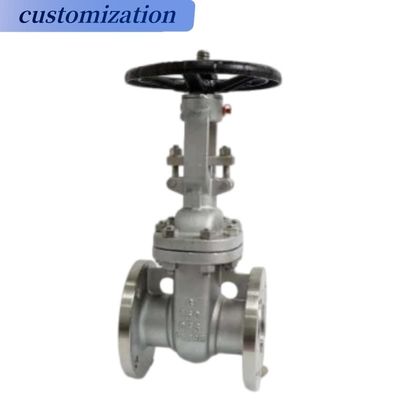 Tipo de flange Válvula de porta de escotilha de roda de mão sentada e resistente