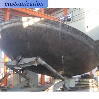 Conexão de solda 1000 mm Grande meia esfera de metal para cabeças de tanque esféricas personalizadas