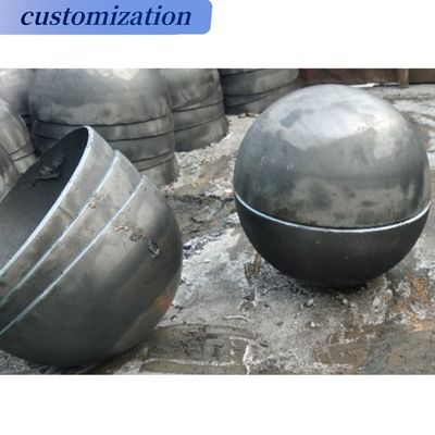 Conexão de solda 1000 mm Grande meia esfera de metal para cabeças de tanque esféricas personalizadas