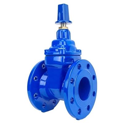 Válvula de porta de tipo Y, de tipo ductilo para água, com conexão de flange e material de aço inoxidável