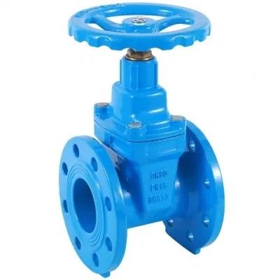 DN80 DN200 Cisterna de tipo Y para tubos de HDPE PN16 válvula de porta de ferro dúctil de aço carbono
