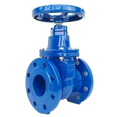 DN80 DN200 Cisterna de tipo Y para tubos de HDPE PN16 válvula de porta de ferro dúctil de aço carbono