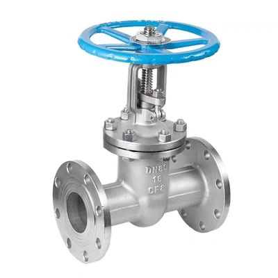 Válvulas de porta 4 polegadas 6 polegadas 8 polegadas Flange forjada WCB ANSI A105N API6D Manual de aço fundido