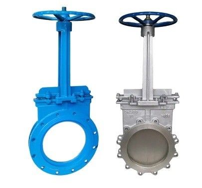 Controle manual 6 polegadas SS Lug Wafer Tipo faca válvula de entrada para água em alta temperatura