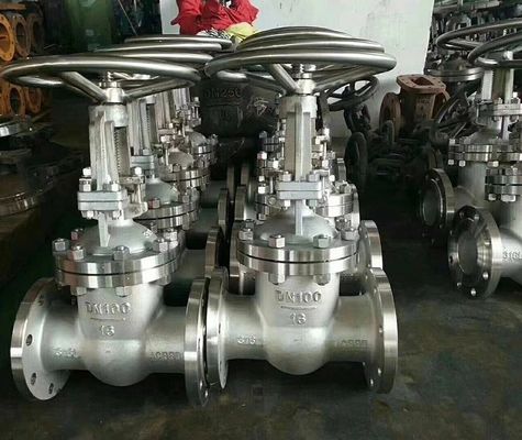 4 polegadas 6 polegadas 8 polegadas CQATMT válvula de porta de flange de aço fundido com tamanho padrão americano ANSI