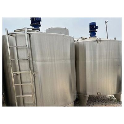 50 MPa Pressão de trabalho máxima Tanque de mistura de misturadores de líquidos de aço inoxidável para armazenagem