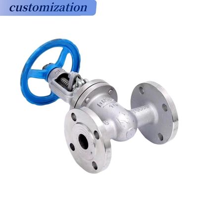 Válvula de porta hidráulica de ferro fundido de tipo flange de escotilha com tronco ascendente e assento resistente