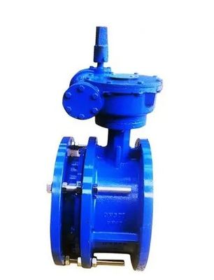 Média de gás válvulas borboleta assento de borracha de flange duplo 24V/DC atuador elétrico rotativo