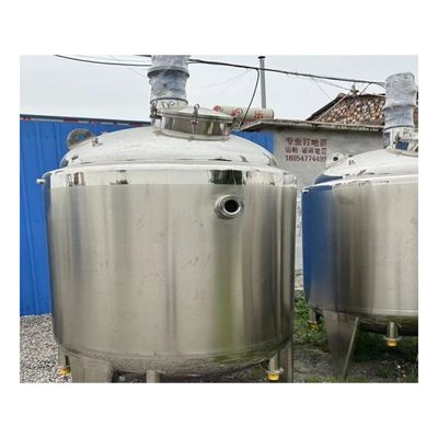 Tanque de mistura de armazenamento elétrico horizontal de aço e gás para as necessidades dos clientes
