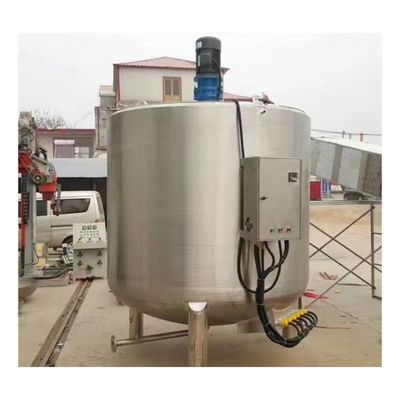 Tanque de mistura de armazenamento de misturador de metais de produção química líquida inoxidável personalizado