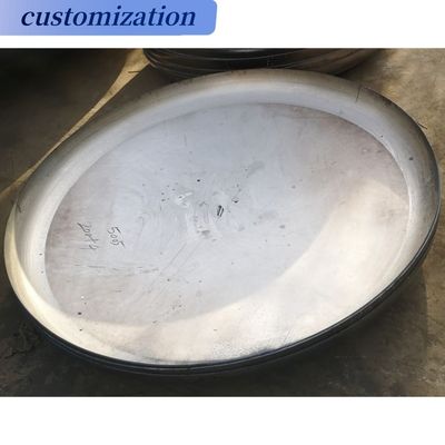 Tubos de aço carbono soldados Hexagon Head Connection Welding Elíptico Dished Seal