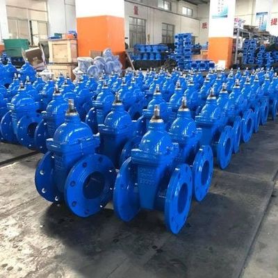 Available OEM Gate Valve BS515 DIN F4 F5 AWWA Rubber Seal Non Rising Stem Ductile Iron