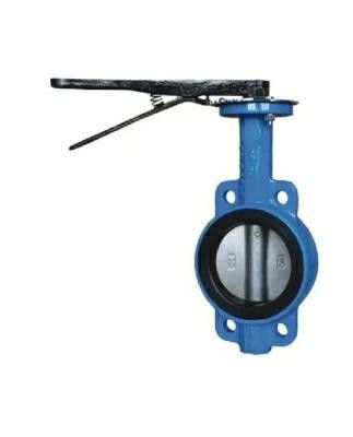 EPDM revestido válvula de água borboleta para tipo de wafer de ferro/aço inoxidável