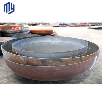 OEM Cabeça de tanque de aço inoxidável Cúpula Hemisfério Final Cabeça de prato para vasos de círculo