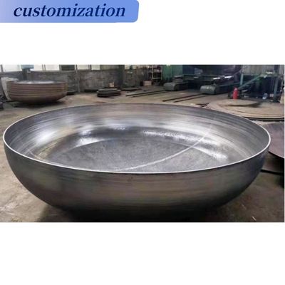 OEM Cabeça de tanque de aço inoxidável Cúpula Hemisfério Final Cabeça de prato para vasos de círculo