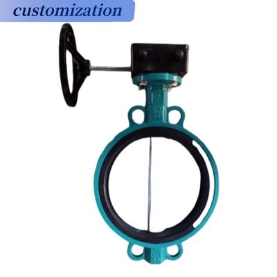 Excelente válvula de borboleta de atuador rotativo pneumático com suporte ao serviço pós-venda