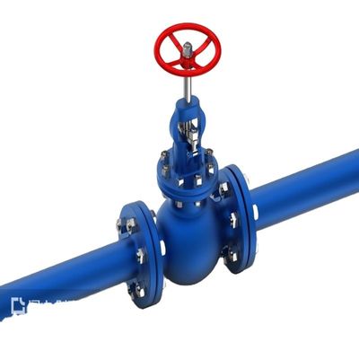 Excelente válvula de escoamento de flange de vedação macia para tubos e acessórios de ferro dúctil