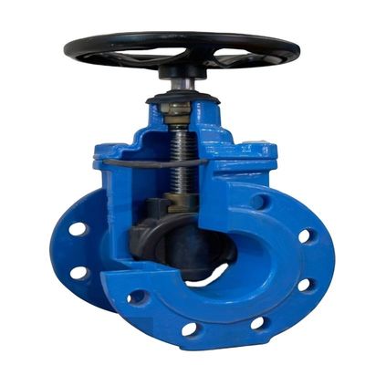 Excelente válvula de escoamento de flange de vedação macia para tubos e acessórios de ferro dúctil