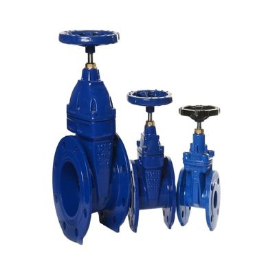 Excelente válvula de escoamento de flange de vedação macia para tubos e acessórios de ferro dúctil