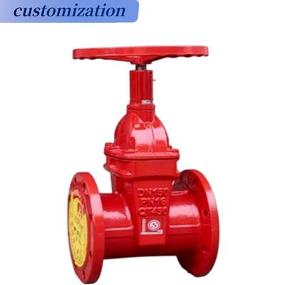 Portão personalizado DN40-DN1200 OS Y Valva de porta de cadeira de metal com flange para sistema de água