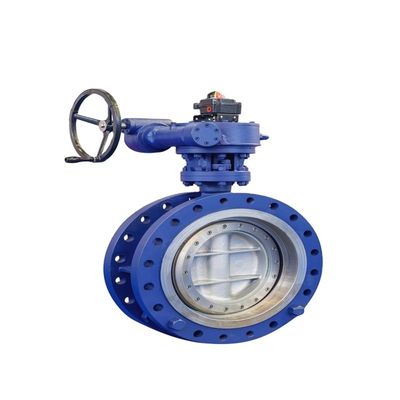 DN150 PN16 PN25 Válvulas de fecho duras de ferro dúctil e acessórios com atuador pneumático