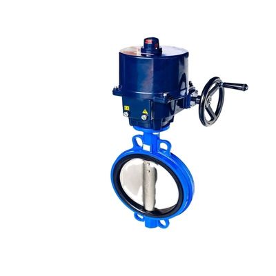 DN150 PN16 PN25 Válvulas de fecho duras de ferro dúctil e acessórios com atuador pneumático