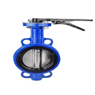 Valva de borboleta de óleo térmico a vapor de alta temperatura com corpo WCB e operação manual