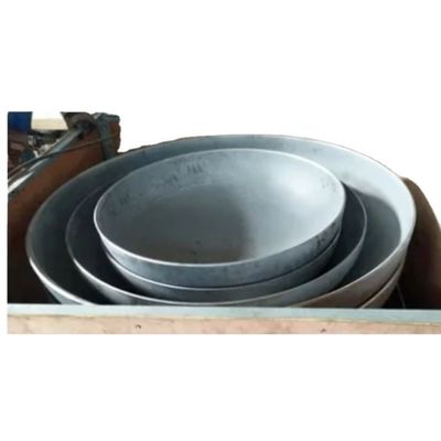 Indústria de fundição 24 polegadas grande tubo de aço inoxidável fim elíptico cabeça de tanque de prato