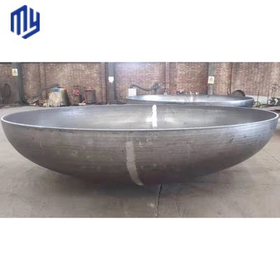 Cabeça torisférica de aço igual personalizada para tanque de combustível de água Cabeça de prato Cabeças cônicas