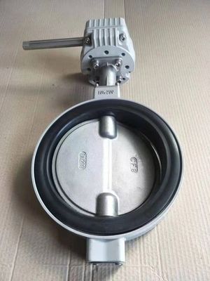 EPDM PTFE Sealing Aluminium Alloy Body Wafer Butterfly Valve para resistência à corrosão