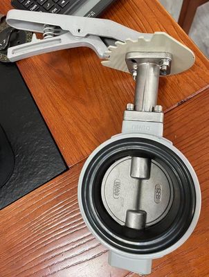 1000 PCS/Por Dia Alumínio Ligação Anticondensação Grampos Wafer Butterfly Valve para Tratamento de Água