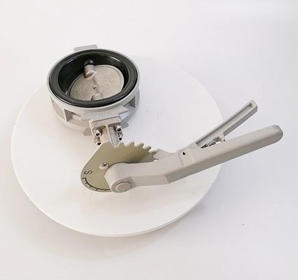 1000 PCS/Por Dia Alumínio Ligação Anticondensação Grampos Wafer Butterfly Valve para Tratamento de Água