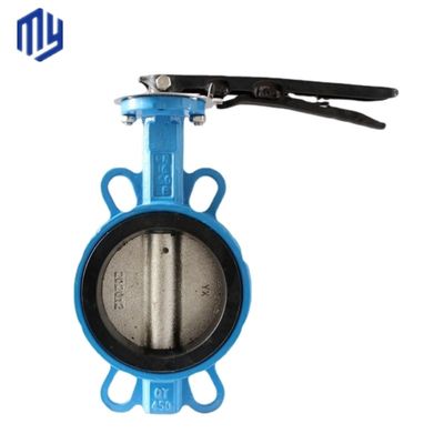 Válvulas de borboleta elétricas com flanges e suporte personalizado para meios de água