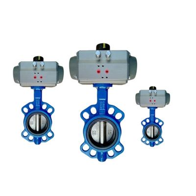 Válvulas de borboleta tri-clamp personalizadas e ajuste para aplicações de temperatura média