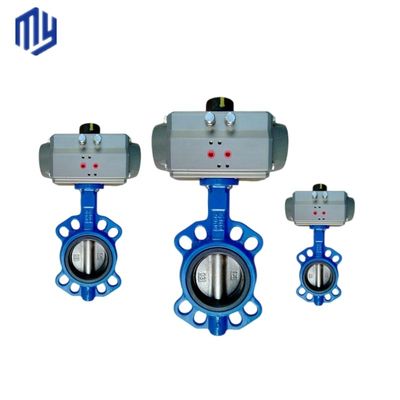 Válvulas de borboleta tri-clamp personalizadas e ajuste para aplicações de temperatura média